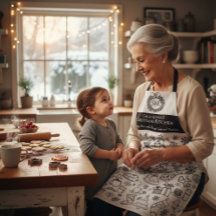 Grandma's Personalised Christmas Doodle Baking
