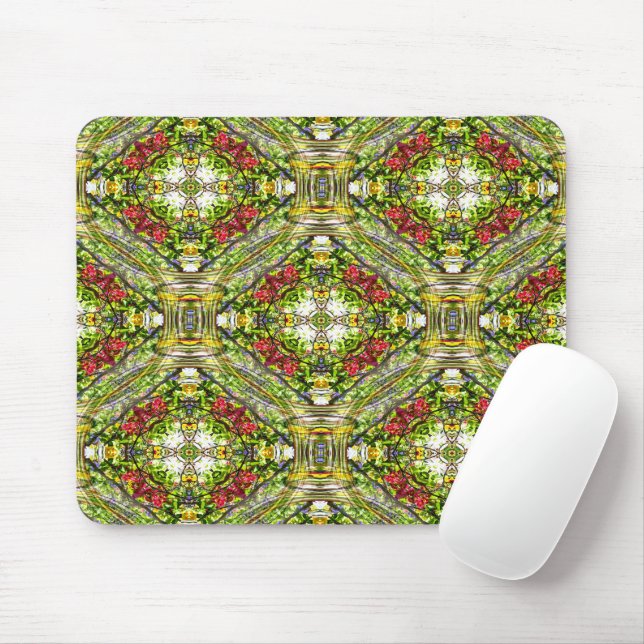 Grandma's quilt.... mouse pad (With Mouse)