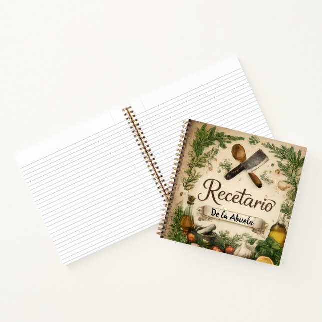 Grandma's recipe book (Inside)