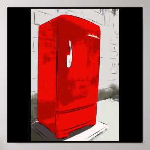 Grandma's Refrigerator Poster