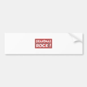 Grandmas Rock! Bumper Sticker