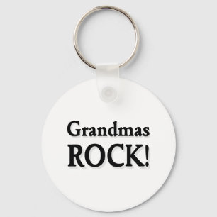 Grandmas ROCK! Key Ring