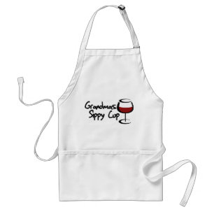 Grandmas sippy cup standard apron