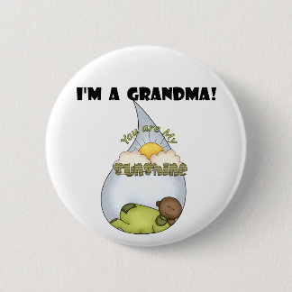 Grandma's Sunshine-African American Boy 6 Cm Round Badge