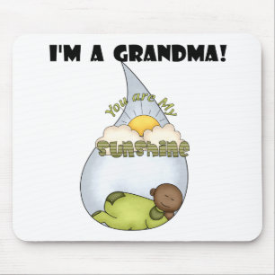 Grandma's Sunshine-African American Boy Mouse Pad