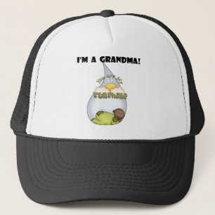 Grandma's Sunshine-African American Boy Trucker Hat