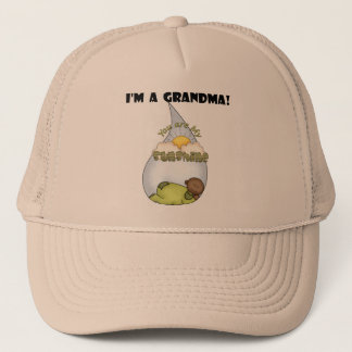 Grandma's Sunshine-African American Boy Trucker Hat