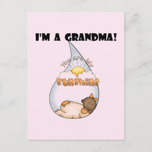 Grandma's Sunshine-African American Girl Postcard