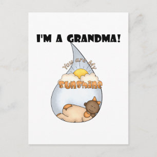 Grandma's Sunshine-African American Girl Postcard