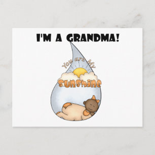 Grandma's Sunshine-African American Girl Postcard