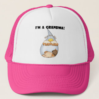 Grandma's Sunshine-African American Girl Trucker Hat