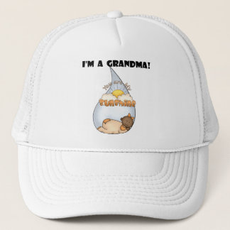 Grandma's Sunshine-African American Girl Trucker Hat