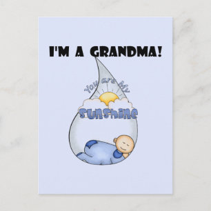 Grandma's Sunshine-Boy T-shirts and Gifts Postcard