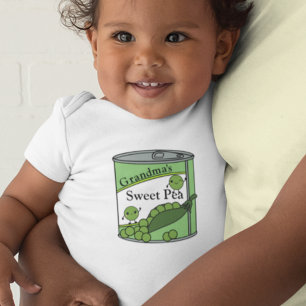 Grandma's Sweet Pea Baby Bodysuit
