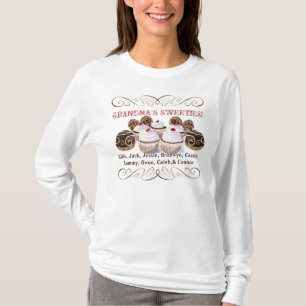 Grandma's Sweeties, Personalised Tee Shirt