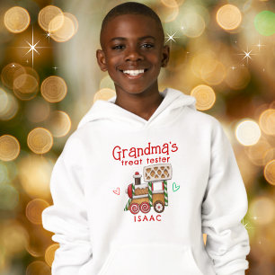 Grandma's Treat Tester Cute Gingerbread Train