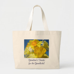 Grandma's Treats for the Grandkids! bags Daffodils
