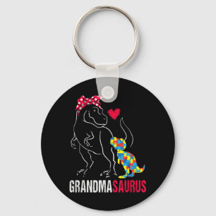 Grandmasaurus T rex Dinosaur Clothing Gifts. Funny Key Ring