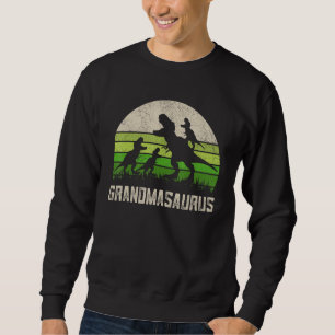 Grandmasaurus T Rex Mothers Day Shirts, Dinosaur 3 Sweatshirt