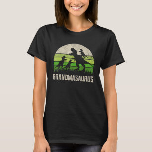Grandmasaurus T Rex Mothers Day Shirts, Dinosaur 3 T-Shirt