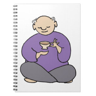 Grandmaster of the Tea Kettle Fred Spiral Notebook