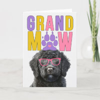 GrandMAW Black Doodle Dog Funny Grandparents Day