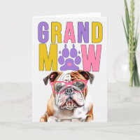 GrandMAW English Bulldog GrandDOG Grandparents Day