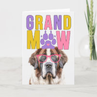 GrandMAW St Bernard GrandDOG Grandparents Day