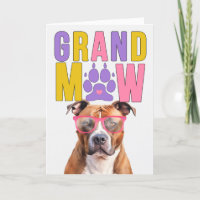 GrandMAW Tan Pit Bull GrandDOG Grandparents Day