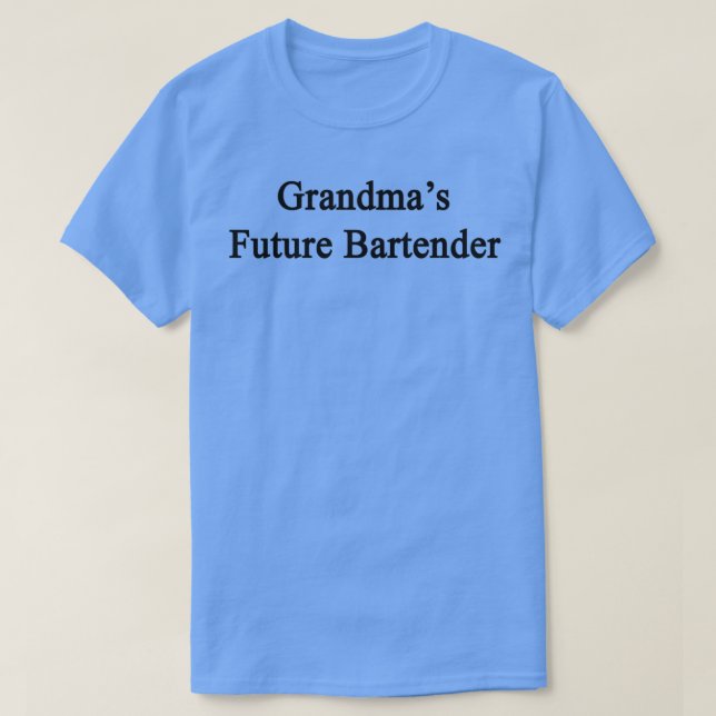 Grandmax27s Future Bartender T-Shirt (Design Front)