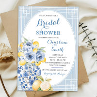 Grandmilenial Lemon Ginger Jar Porcelain Bridal