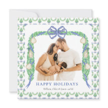 Grandmillenial Coastal Blue Chinoiserie One Photo