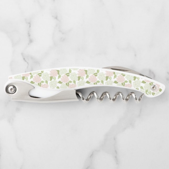 Grandmillenial hydrangea floral preppy pretty  corkscrew (Front)