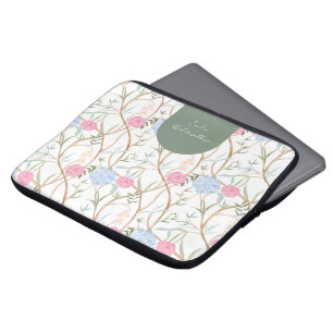 Grandmillennial Chinoiserie Customisable Laptop Sleeve