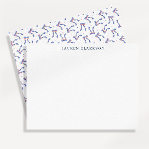 Grandmillennial Coquette Bow Note Card