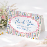 Grandmillennial Floral Baby Shower Thank You Card<br><div class="desc">Grandmillennial Floral Baby Shower Thank You Card. Matching items available.</div>