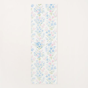 Grandmillennial Floral Yoga Mat