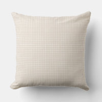 Grandmillennial Gingham - Cottagecore Beige Plaid