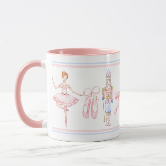 Grandmillennial Nutcracker Mug Grandmillennial (Left)