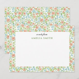 Grandmillennial Pastel Floral Card