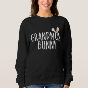 Grandmom Bunny Family Rabbit Matching Couple East Sweatshirt