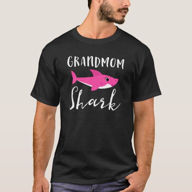 Grandmom Shark T-Shirt (Front)