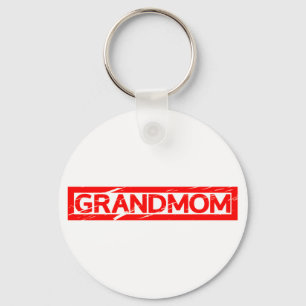 Grandmom Stamp Key Ring