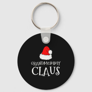Grandmommy Claus Christmas Santa's Pajama Family M Key Ring