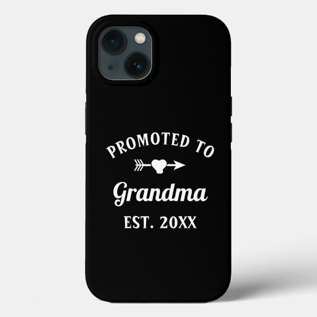 Grandmother Abuela Nonna Nanna Promoted To Grandma Case-Mate iPhone Case (Back)