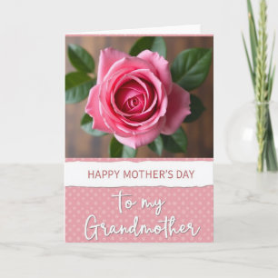 Grandmother Affection Mothers Day Card