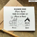 Grandmother and Grand Daughter Love Birthday Card<br><div class="desc">This is a Long Distance Love Birthday Card for Grandmother and Grand Daughter. with Customisable Quote and name on front and back. Best Digital Download Birthday Card for Grandmother and Daughter.</div>