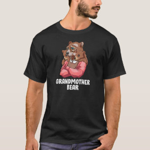 Grandmother Bear Granddaughter Grandson Grandchil T-Shirt