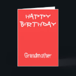 Grandmother birthday cards<br><div class="desc">Birthday greeting cards with dedication to grandmother written and designed by ralph wisden staples</div>