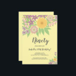 Grandmother Birthday Event Invitation<br><div class="desc">Celebrate your Grandmother or Grandfather's Birthday with Family and Friends!</div>